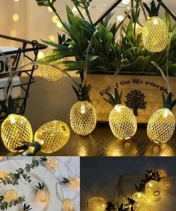 TTT 2m 10 Led 2 Kademeli Ananas Led Işık Pilli