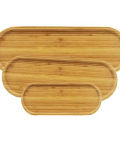 TTT 3'lü Oval Sunum Tabağı Seti