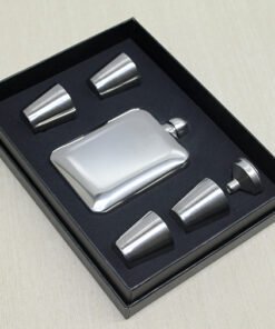 TTT 4 Shot Bardaklı Matara Seti Çelik