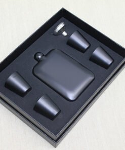 TTT 4 Shot Bardaklı Matara Seti Siyah