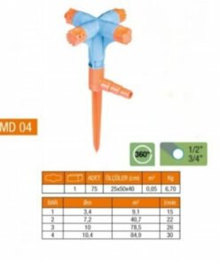 TTT 4 Yönlü & Normal Sprink Fıskiye (Kısa Meme)