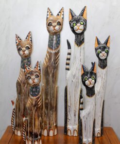 TTT Ahşap 3'lü Kedi Seti 1 Metre Model 3