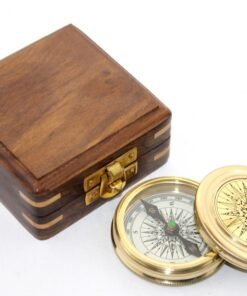 TTT Ahşap Kutulu Pusula Model 2