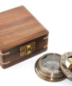 TTT Ahşap Kutulu Pusula Model 3