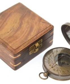 TTT Ahşap Kutulu Pusula Model 8