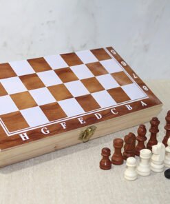 TTT Ahşap Kutulu Satranç Model 2