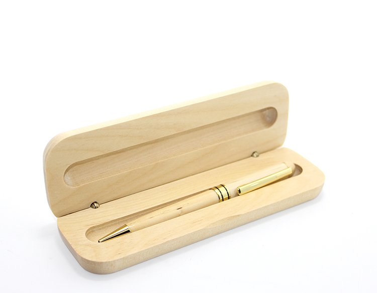 TTT Ahşap Kutulu Tükenmez Kalem Model 1