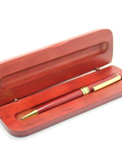 TTT Ahşap Kutulu Tükenmez Kalem Model 2