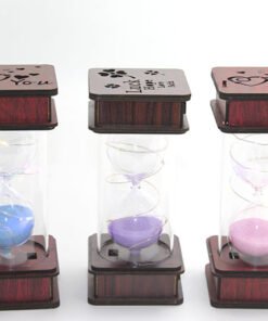 TTT Ahşap Ledli Kum Saati Model 1