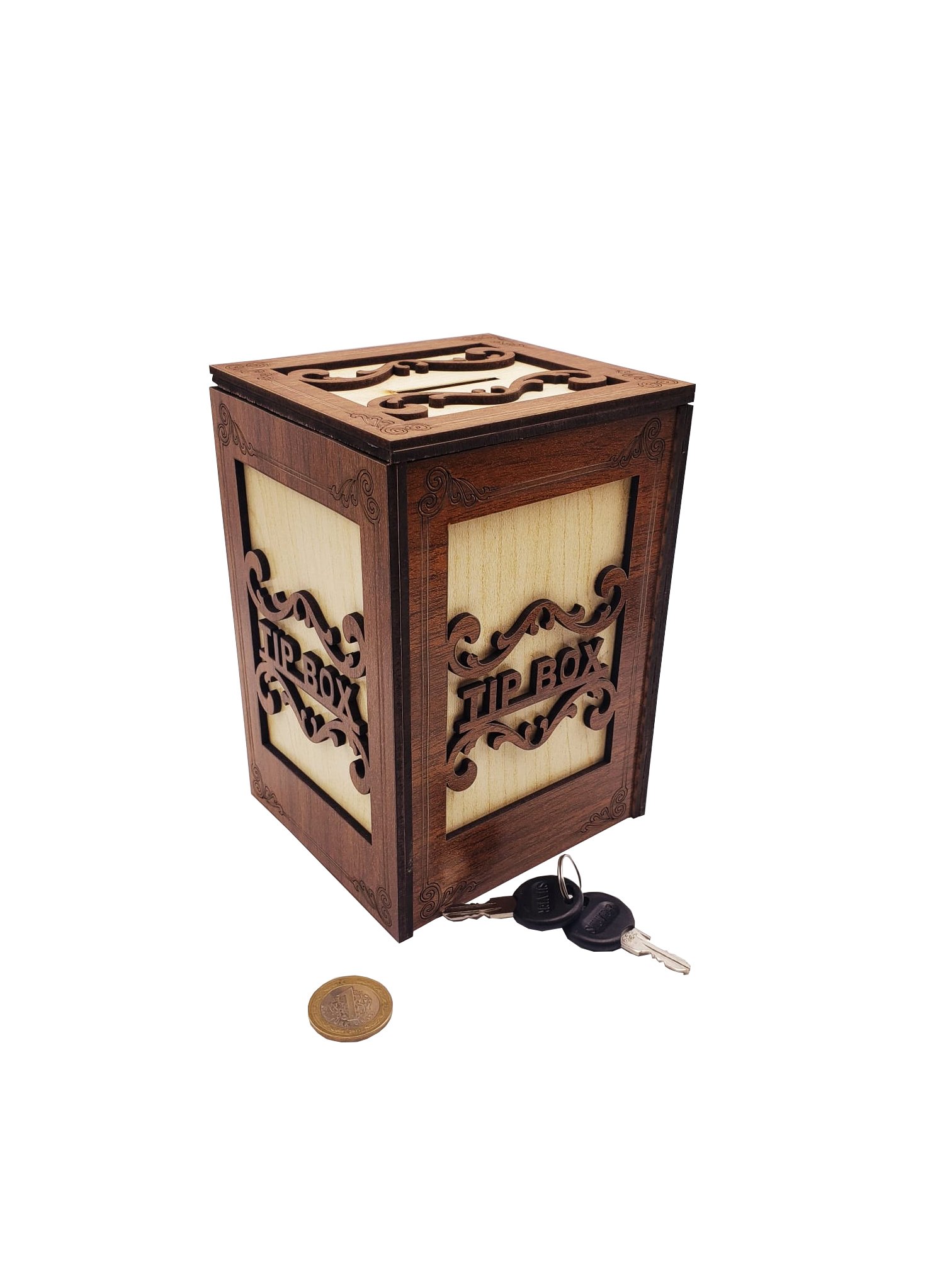 TTT Ahşap MDF Tip Box Kutusu