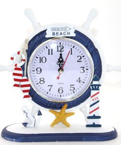 TTT Ahşap Marin Dümenli Saat Model 3