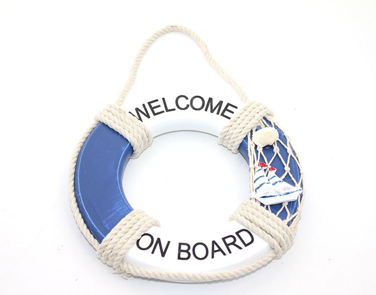 TTT Ahşap Marin Duvara Asmalı Simit Model 1