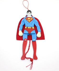 TTT Ahşap Sallanan Süperman Figürü