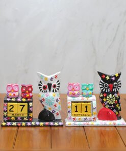 TTT Ahşap Tekli Baykuş Takvim