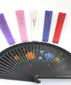 TTT Ahşap Yelpaze Çift Taraflı