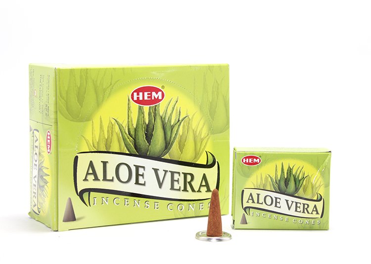 TTT Aloe Vera Aromalı Konik Tütsü