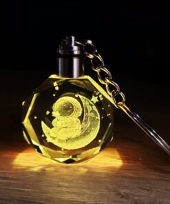 TTT Astronot Tasarımlı Renk Değiştiren Anahtarlık