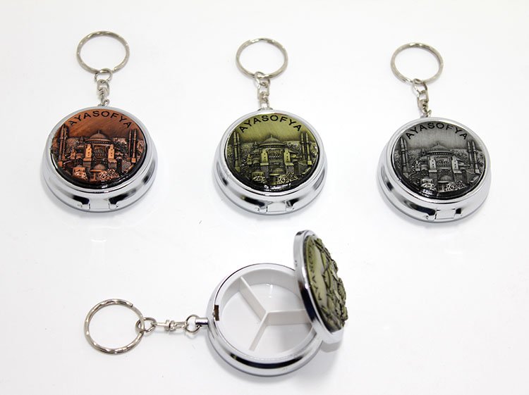 TTT Ayasofya Kabartmalı Yöresel Enfiye Kutusu