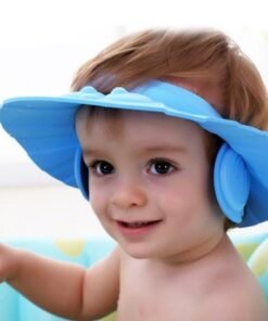 TTT BEBEK BANYO ŞAPKASI DÜĞMELI KULAKLIKLI