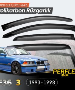 TTT BMW E36 3 Serisi 1993-1998 Cam Rüzgarlığı V2 Mugen
