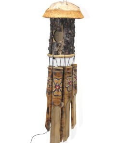 TTT Bambu Kuş Yuvalı Rüzgar Çanı