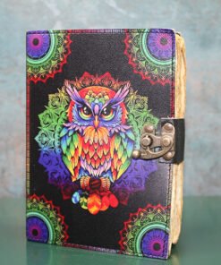 TTT Baykuşlu Deri Defter Model 2