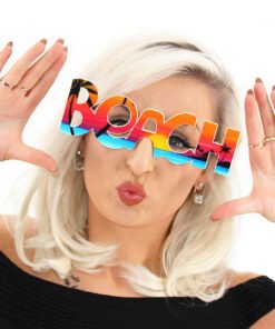 TTT Beach Yazılı Parti Gözlüğü