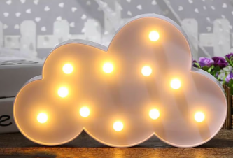 TTT Bulut Şeklinde LED Gece Lambası