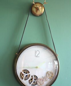 TTT Çarklı Geyikli Duvar Saati