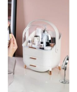 TTT Çekmeceli Kozmetik Organizer Beyaz