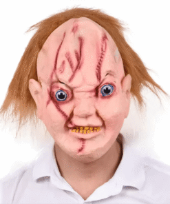 TTT Chucky Saçlı Lateks Maske