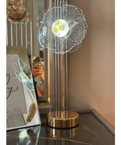 TTT Çiçek Tasarımlı LED Masa Lambası