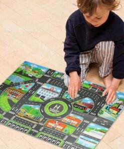 TTT Çocuk Oyun Matı (Mutlu Şehir Hayatı)