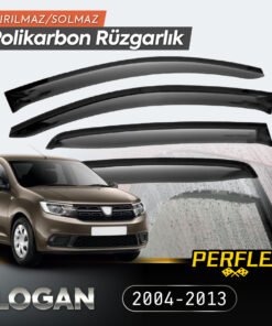 TTT Dacia Logan 2004-2013 Cam Rüzgarlığı V2 Düz