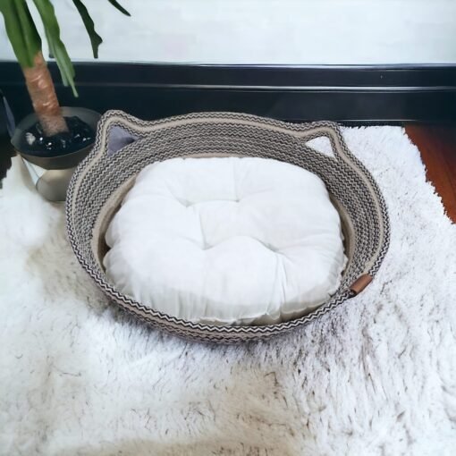 TTT Decohandy 40 Cm Elyaflı Kedi Yatağı