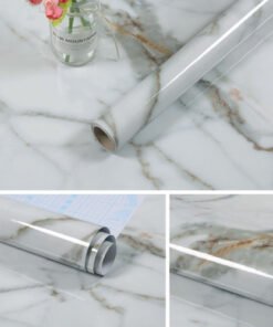 TTT Doğal Mermer Desenli Yapışkanlı Tezgah Folyosu 5M