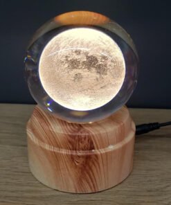 TTT Dolunay Tasarımlı Dönen Cam Küre