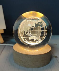TTT Dünya Tasarımlı Dekoratif Işıklı Cam Küre