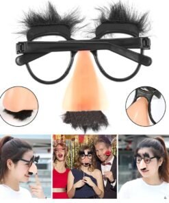 TTT Eğlenceli Kılık Değiştirme Kaş Bıyık Mizah Gözlüğü 9x13 cm