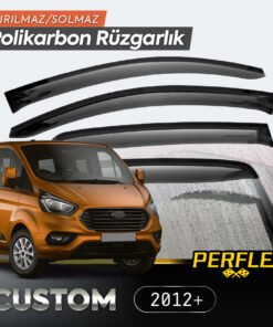 TTT Ford Custom 2012+ Cam Rüzgarlığı V2 Düz