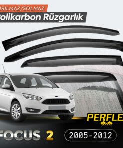 TTT Ford Focus 2 2005-2012 Cam Rüzgarlığı V2 Mugen