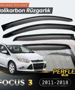 TTT Ford Focus 3 2011-2018  (6 Parça) Cam Rüzgarlığı V2 Mugen