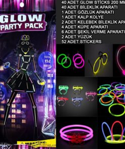 TTT Fosforlu Parti Seti 152 Parça