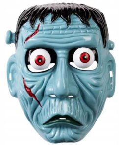 TTT Frankenstein Temalı Sallanan Oynar Gözlü Maske