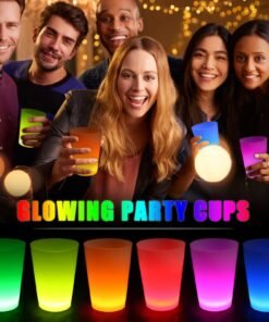 TTT Glow Partisi Bardakları 6 Renk 6 Adet