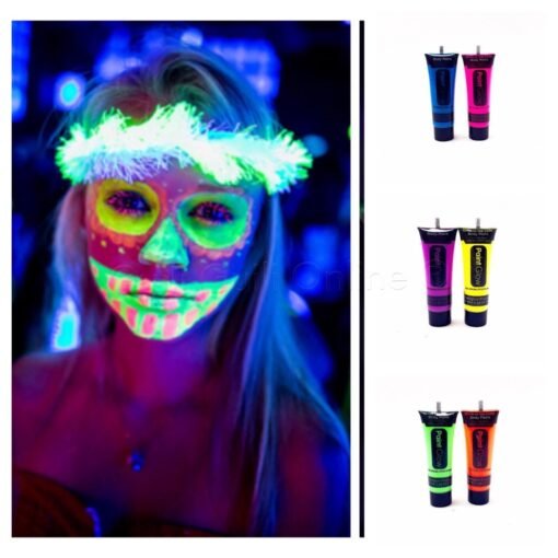TTT Glow Stick Boya Fosforlu Krem Boya 12 Adet