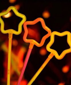 TTT Glow Yıldız Asa 6 Renk 6 Adet