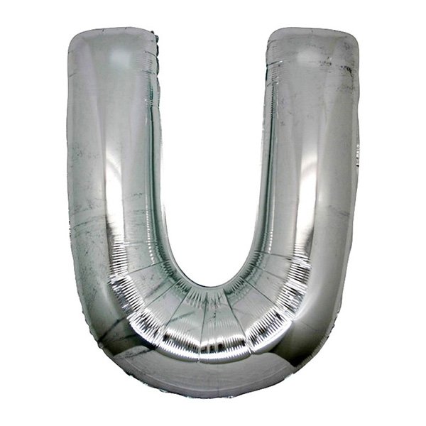 TTT Gümüş Rengi Folyo Harf Balon 1 Metre