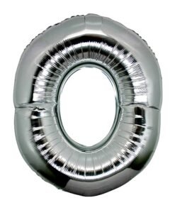 TTT Gümüş Rengi Folyo Harf Balon 1 Metre