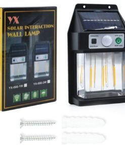 TTT Güneş Enerjili Hareket Sensörlü Duvar Lambası